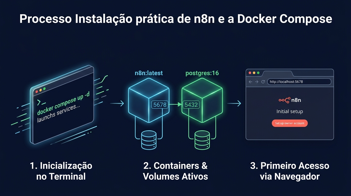 Instalação prática do n8n